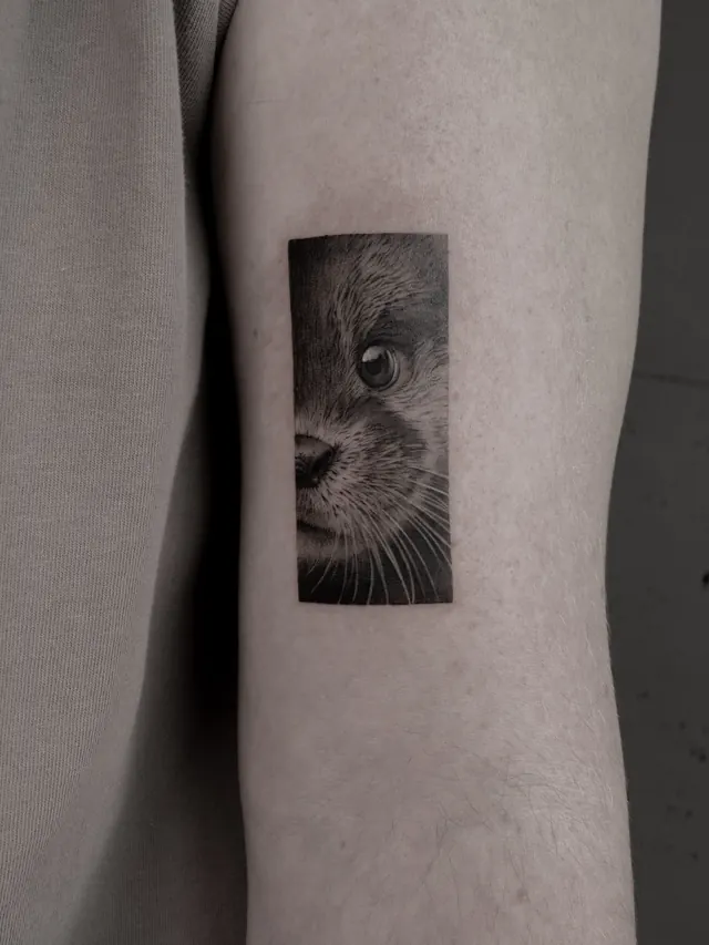 Fragment — tattoo by Ted Faulmann on Instagram